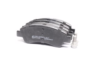 Колодка гальм. диск. PEUGEOT 207 06 - передн. (вир-во LPR)