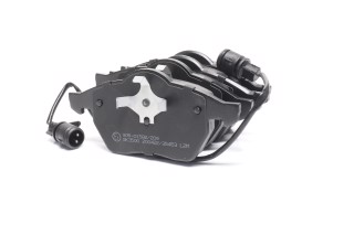 Колодка гальм. диск. AUDI 100 (44, 44Q, C3, 4A, C4) передн. (вир-во LPR)