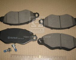 Колодка гальм. диск. FORD TRANSIT (FD, FB, FS, FZ, FC) передн. (вир-во LPR)