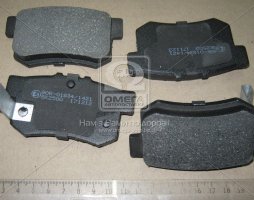 Колодка гальм. диск. HONDA ACCORD задн. (вир-во LPR)