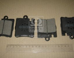 Колодка гальм. диск. MB E-CLASS (W210) задн. (вир-во LPR)
