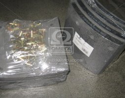 Накладка гальмівна (комплект на вісь) CERAMIC 2-й рем. 420х180 SAF(RIDER)