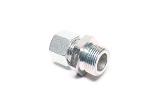 З'єднувач пневматичний D12 різьбовий-з затискною гайкою S22 прямий М22х1.5 S27 сталь (Wabco)
