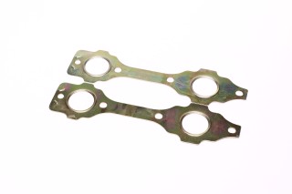 Прокладка колектора випускного круг-квадрат/метал Еталон, ТАТА Е2,Е3 (компл. 2 од.) (RIDER)