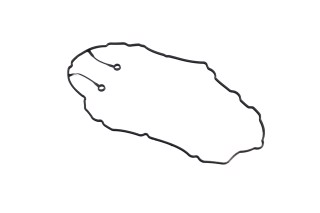 Прокладка клапанной кришки (вир-во Mando)