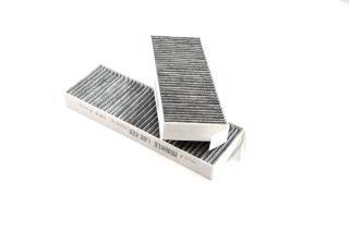 Фільтр салону вугільний CITROEN BERLINGO II, PEUGEOT PARTNER II 08- (2шт.) (вир-во KNECHT-MAHLE)