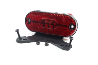 Фонарь габаритный 24V 9 LED Unipoint красный (TEMPEST)