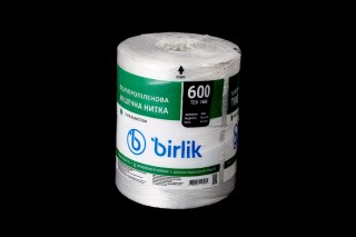 Шпагат полипропиленовый 1660 tex 600м/кг 1 шт= 4 кг (BIRLIK)