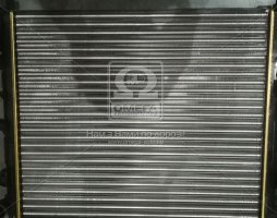 Радіатор охолодження RENAULT KANGOO II (08-) (вир-во Van Wezel)