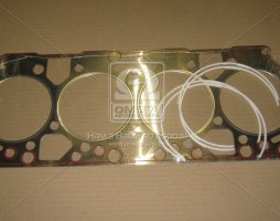 Прокладка головки блока Д 245 Евро 2 (жесть + фторопласт) (Сервис-Комплектация)