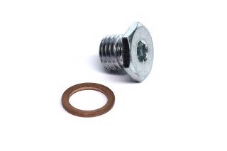Пробка оливного отвору з кільцем ущільнювача (вир-во FEBI)