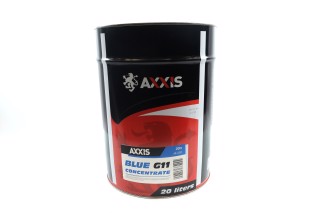 Антифриз <AXXIS> BLUE концентрат G11 (-80C) синий (Канистра 20л/22,4кг)