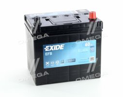 Акумулятор 60Ah-12v Exide START-STOP EFB (230х173х222), R, EN520! КАТ. -10%. EL604