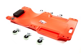 Лежак автослесаря пластик с подушкой <ДК>