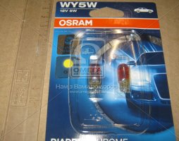 Лампа WY5W 12V 5W W2,1x9,5d DIADEM CHROME (вир-во OSRAM). 2827DC-02B