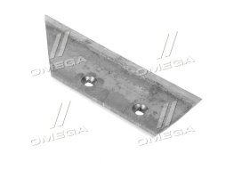 Леміш передплужника ПЛЖ 02.401 плуга ПЛН, ПТК (сталь 45, наплавл.) (вир-во Україна)