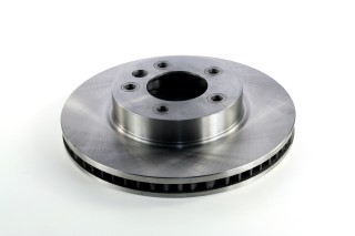 Диск гальмівний VW TOUAREG 04- передн. лів. (RIDER)