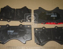 Колодка гальм. диск. TOYOTA LAND CRUISER 200 4.5D/4.7/5.7 08 - передн. (вир-во TRW)