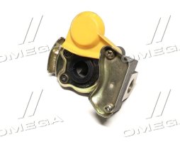 Головка соединительная тип PALM жёлтая M16x1,5 (ДК)