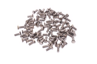 Болт М8х20х1, 25 шестигранний (1кг = 1 компл) 5,8 DIN 933 / ГОСТ 7805 (повне різьблення) чорний