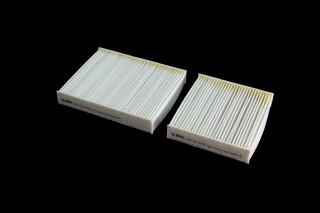 Фільтр салону CITROEN C3 II, III, C4 Cactus 09-(2шт.) (вир-во BOSCH)