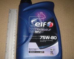 Масло трансмисс. ELF Tranself  NFJ 75W-80 (Канистра 1л). 213875