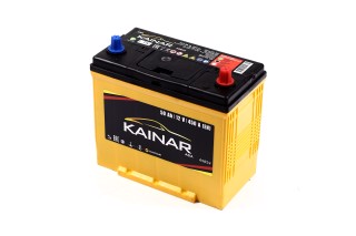 Аккумулятор   50Ah-12v KAINAR Asia (236x129x220),R,EN450 Азия тонк.клеммы. 045 343 0 110 ЖЧ