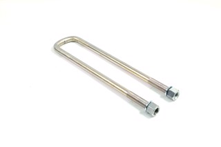 Стремянка рессоры задней ГАЗ 53,3307 М20х1,5 L=420 (с гайкой и гровером) (DETALKA)