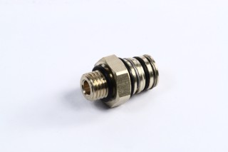 З'єднувач пневматичний різьбовий-Р5 прямий М12х1.5 сталь (RIDER)