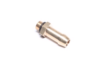 Ніпель пневматичний d16 різьбовий-ялинка прямий М16х1.5 латунь (RIDER)