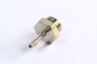 Ніпель пневматичний d6 різьбовий-ялинка прямий М22х1.5 латунь (RIDER)
