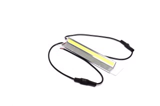 Вогні ходові денні COB-світлодіод (суцільне світло), колір білий 24V (вир-во Китай)