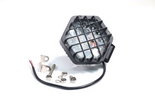 Фара LED шестиугольная 27W, 9 ламп, узкий луч <ДК>. DK B2- 27W-G Дорожня карта