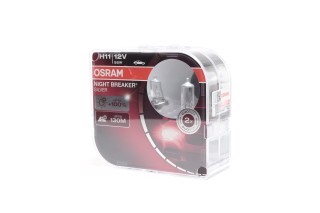 Лампа фарна H11 12V 55W PGJ19-2 NIGHT BREAKER SILVER (+100) компл.(вир-во OSRAM)