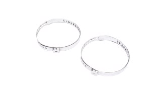 Хомут пильовика ШРУСа, універс., к-кт (довг.+довг.) скруч., нерж. (55х108мм) (вир-во Альбіон-Авто)