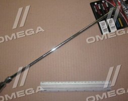 Ключ свічковий подовжений, цільна мет. ручка 16 мм <ДК>