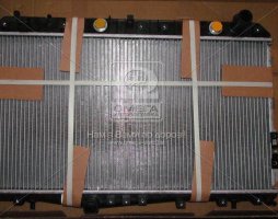 Радиатор охлаждения двигателя CHEVROLET (GM) Lacetti 03- (пр-во NRF). 53732