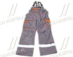 Напівкомбінезон "ЄВРО " BREXOL сір/помар. (104-108 р.182-188)
