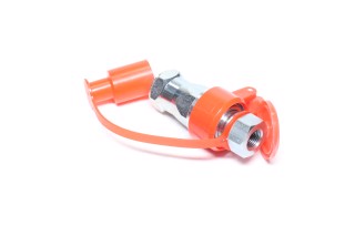 Головка з'єднувальна БРС Євро М16х1,5 червона (RIDER)