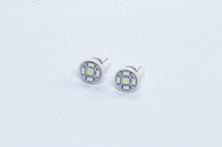 Лампа LED б / ц габарит і панель приладів T10-5 SMD Base: W2.1x9,5d 24V WHITE 2шт. блістер <TEMPEST>