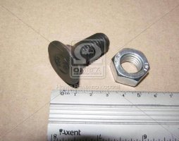 Болт черный 1199A М14х35 (10,9) потайной под квадрат DIN608 с гайкой (пр-во Unibolt)