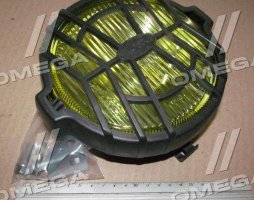 Фара робоча п/тум. круглий. з решіткою, жовта, 12В, 178х141, 5х76, 2 (Руслан-Комплект)