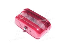Ліхтар освіт. ном. знака, червоний, вантажні авто, 12В, 120x50x61 (Руслан-Комплект)