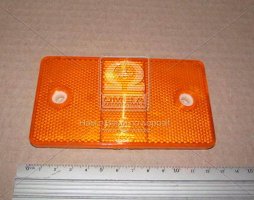 Световозвращатель (катафот) оранжевый, 124x69x7,5 (Руслан-Комплект). КД1-6А