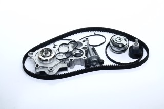 Водяний насос + комплект ременя ГРМ SKODA OCTAVIA III 1.4 TSI 08/14 (Вир-во Contitech)