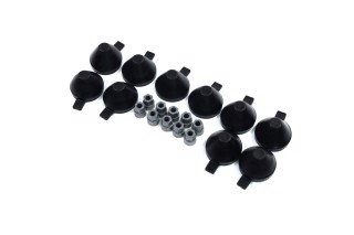 Ремкомплект суппорта (заглушки-10шт, гайки-10шт) KNORR SN5,6,7, SK7 (пр-во SAMPA)