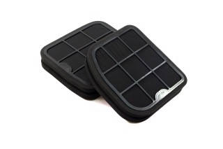 Фільтр салону вугільний MB E (W/S210), S (W/220) 95-05 (2шт.) (вир-во DENCKERMANN)