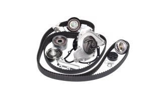 Водяний насос + комплект ременя ГРМ SKODA SUPERB I (3U4) 2.5 TDI 12/01 - 03/08 (Вир-во INA)