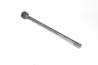 Вал с шестерней редуктора колесного Т 150К передн. прав. (мелк. шлиц , L=932 мм) (пр-во УМТК)