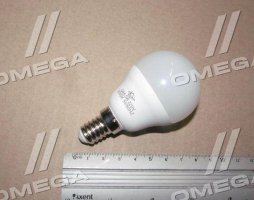 Лампа світлодіодна 220V, E14, 5W, 3000K, G45 (Квант). 31000300 Квант (Китай)